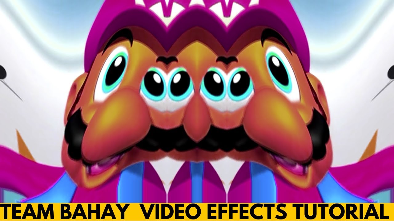(VIDEO TUTORIAL) ITSA ME MARIO GUMMY BEAR Gummibär Song 24 | DIFFERENT EFFECTS | Visual & Audio EDIT