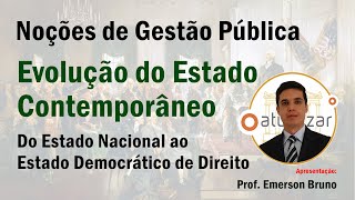 Evolução do Estado Moderno (Síntese: TGE + Constitucional + Gestão Pública)