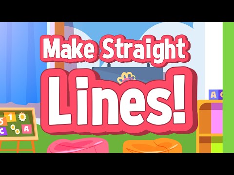 Make Straight Lines | Prewriting Skills | Practicing Straight Lines | Jack Hartmann