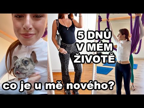 CO JE U MĚ NOVÉHO??? 5 nabitých dní v mém životě
