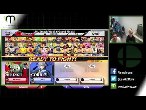 LML Smash 4 Season 2 Week 6 Grand Finals-  Draxsel(Bayonetta) vs Grey(Corrin)