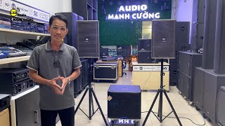Set Dàn Karaoke Cao Cấp 2025 | Loa Full 30 Nhập – Hát Hay, Âm Lực Cực Mạnh Cho Phòng 40m² - giá 37tr