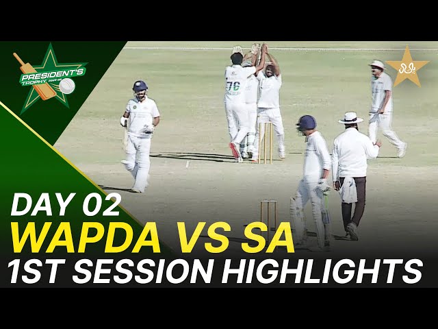 1st Session Highlights | WAPDA vs Sahir Asst | President Trophy | Day 1 | UBL | M2Y1K 1st Session Highlights | WAPDA vs Sahir Asst | President Trophy | Day 1 | UBL | M2Y1K