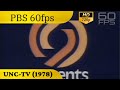PBS 60fps Series UNC TV 1978