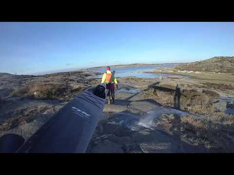 Vacker vinterpaddling i Orreviken