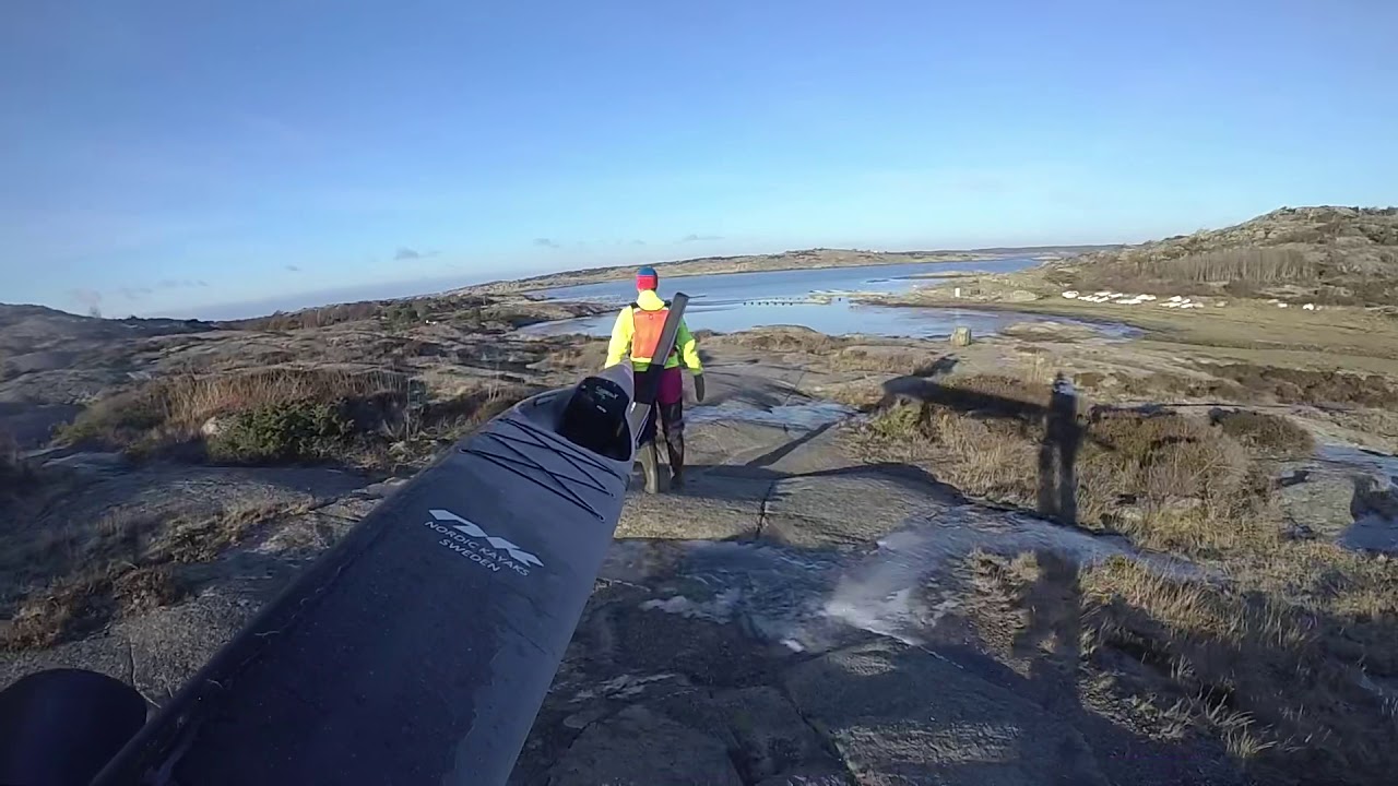 Vacker vinterpaddling i Orreviken