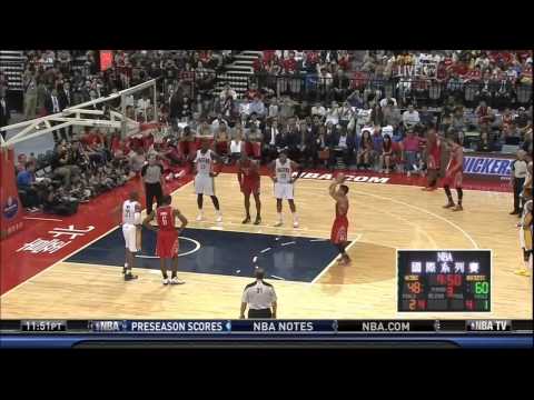 2013 10 10 Jeremy Lin 17 Points Full Highlights + Rockets 2013 Pre season  Game 3 vs  Pacers(Taipei)