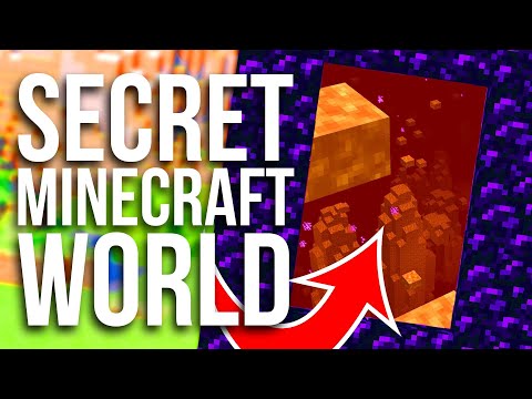 OMGcraft - Minecraft Tips & Tutorials! - How to Access a SECRET HIDDEN World in Minecraft!