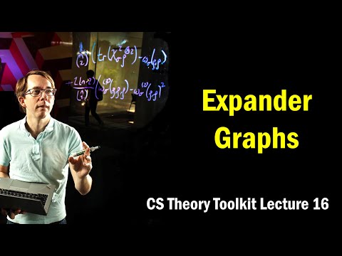 Expander Graphs (full lecture) || @ CMU || Lecture 16 of CS Theory Toolkit