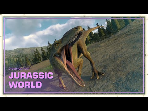 All unique animations for Australovenator - Jurassic World Evolution 2 Late Cretaceous DLC