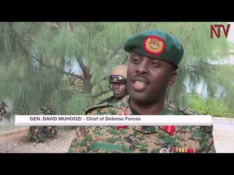 CDF, Muhoozi visits UPDF troops in Somalia