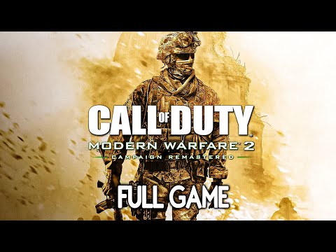 Call of Duty Modern Warfare 2 Remastered - FULL GAME (4K 60FPS) Walkthrough Gameplay No Commentary