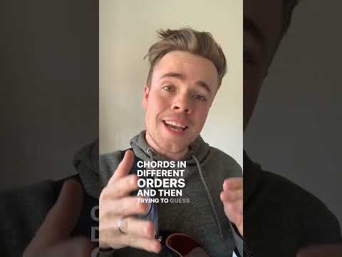 Train your ear to hear these common chord progressions.