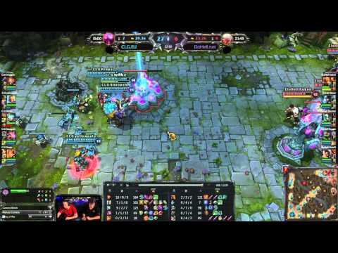 Round 3 Group B : CLG.eu vs EloHell and M5 vs OCW - LoL ECC: Poland, Warsaw 28-29.07.2012