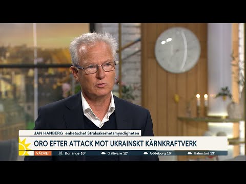 Oro för katastrof efter attack mot kärnkraftverk: ”Allvarligt” | Nyhetsmorgon | TV4 & TV4 Play