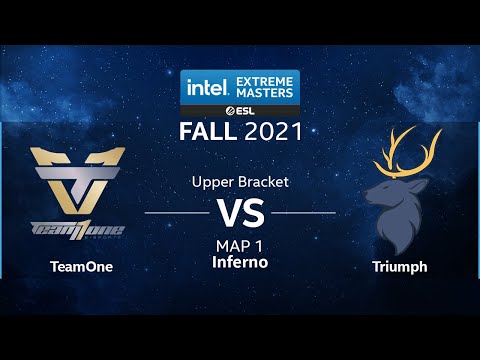 CS:GO - TeamOne vs. Triumph [Inferno] Map 1 - IEM Fall Closed Qualifiers 2021 - NA
