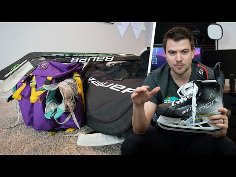 WHAT'S IN MY HOCKEY BAG?! *NASHER’S GEAR 2022*