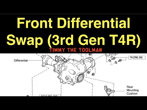 Front Differential Replacement (3rd Gen 4runner or 1st Gen Tacoma) (Part 2)
