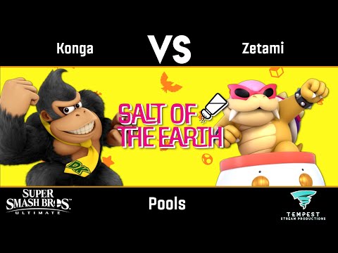 Konga (Donkey Kong) VS Zetami (Bowser Jr.) - Pools - Salt of the Earth 2
