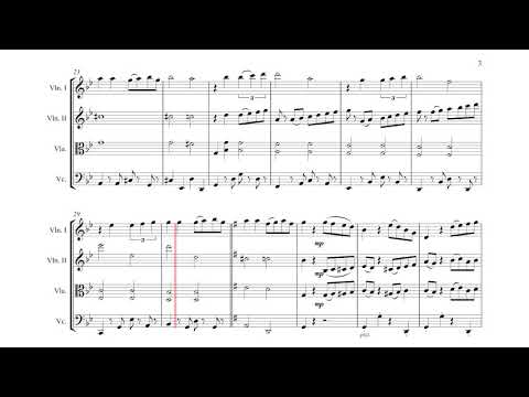 Por Una Cabeza - for String Quartet (Sheet Music)