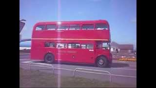 preview picture of video 'Vintage Routemaster Bus out and about in Prestatyn'