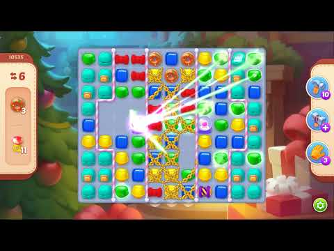 Homescapes Level 10535 No Boosters Gameplay