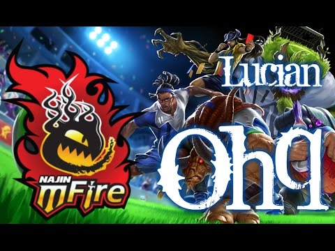 NJE Ohq LUCIAN vs Sivir ADC - League of Legends Ranked Game Korea