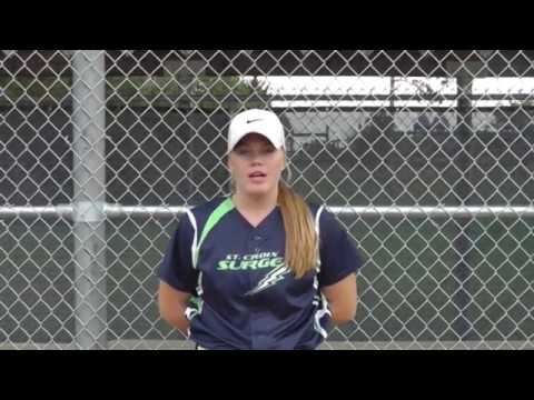 Kaili Wescott softball skills video 2016