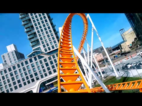 Front row point of view footage of Thunderbolt