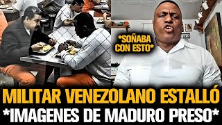 MILITAR VENEZOLANO ESTALLÓ DE EMOCIÓN POR IMÁGENES DE MADURO PRESO