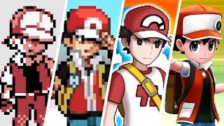 Evolution of Trainer Red Battles in Pokémon (1996 - 2018)