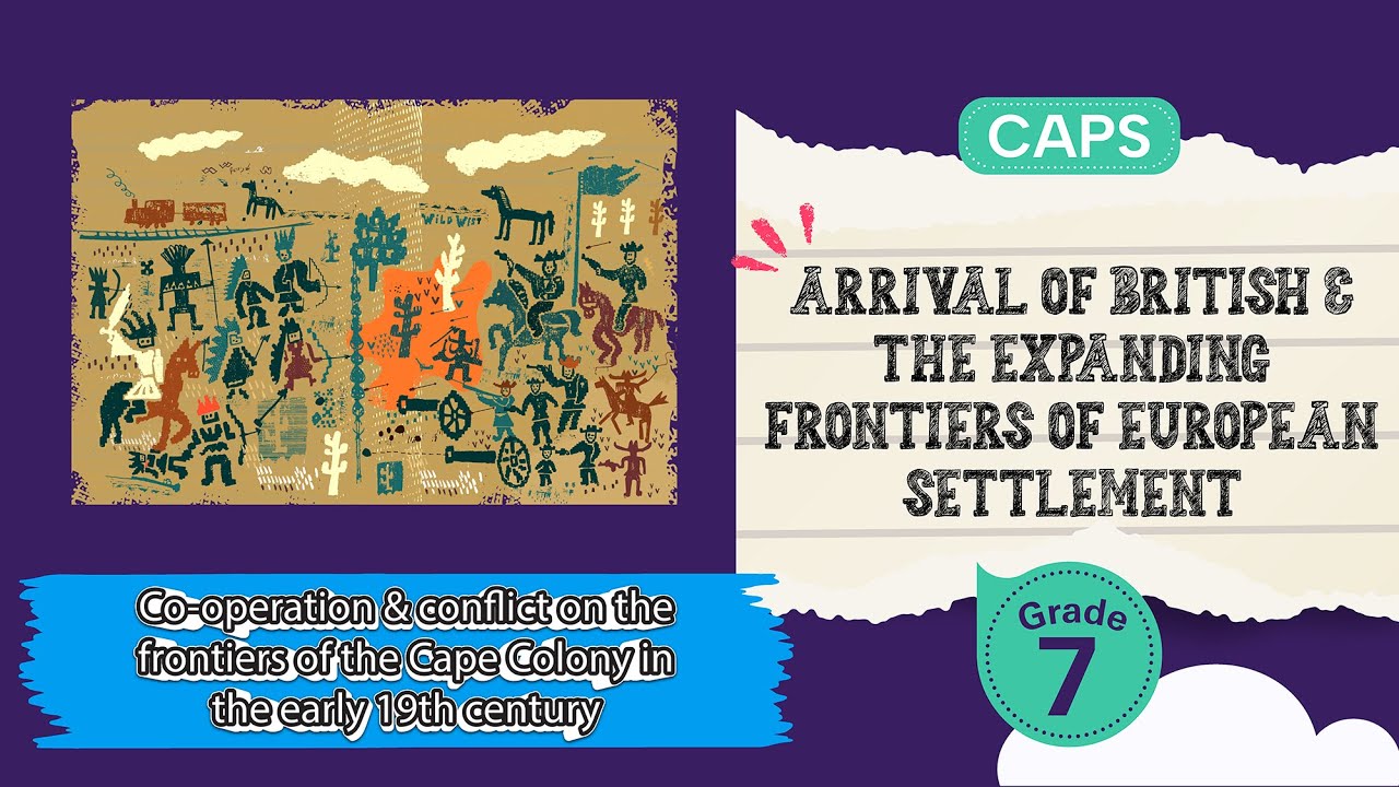 Arrival of British and the Expanding Frontiers of European Settlement.