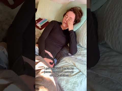 This is what a bad #endometriosis pain day looks like for me :/