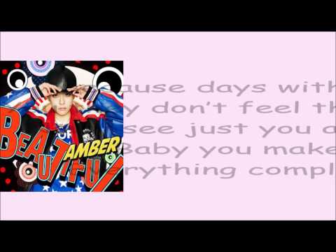 Amber f(x) ft. Eric Nam - I Just Wanna with Lyrics
