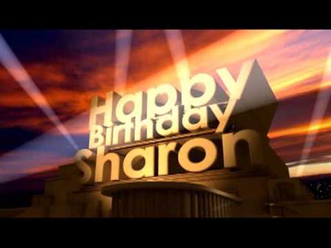 Happy Birthday Sharon