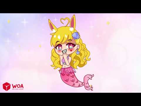 Senpai Mermaid Story - Mermaid Boyfriend CRAZY about Me || GLMM | Girl's Beach Trip | Clap!Snap!