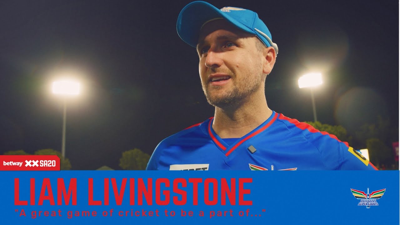 Liam Livingstone, Durban's Super Giants | PRvDSG Post-match interview