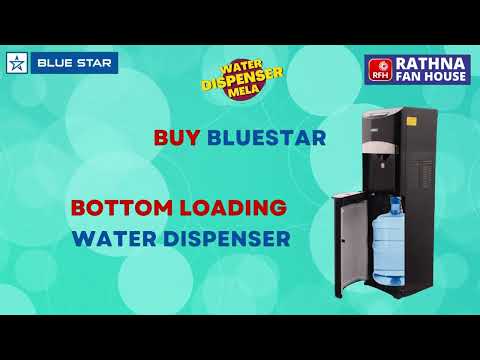 Bubble tap Bottom Loading Water Dispenser