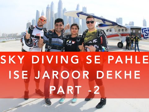 Sky Dive Dubai Part 2#