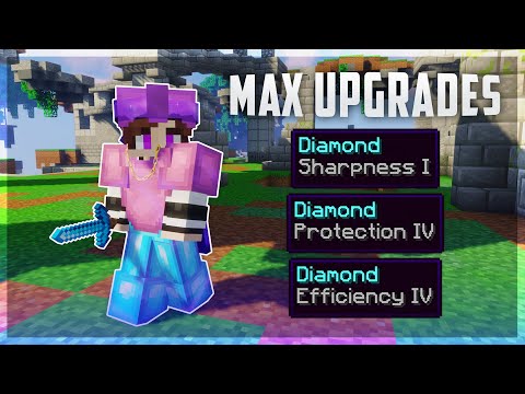 Rushing MAX Upgrades in Minecraft Bedwars