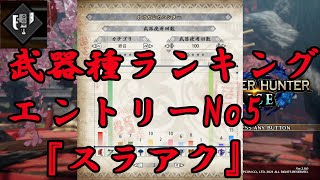 【モンハンライズ】武器種ランキングエントリーNo5『スラッシュアックス』