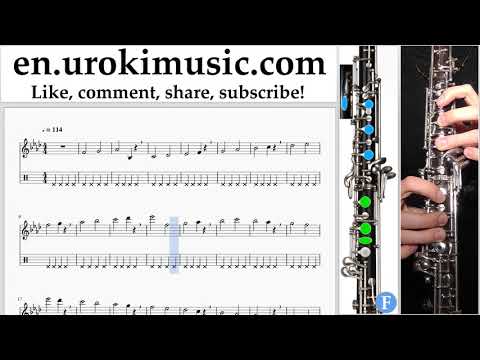 How to Play Oboe P!nk - What About Us Tabs Part#1 exercises, scales um-i352