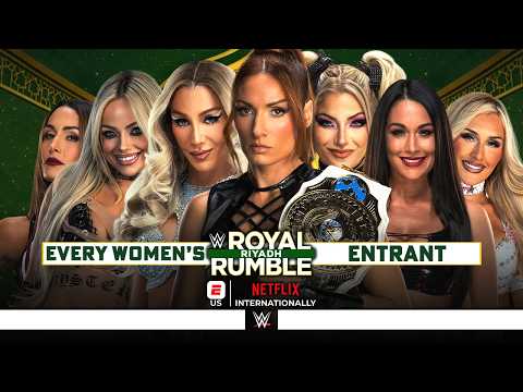 EVERY participant in the 2026 Women's Rumble