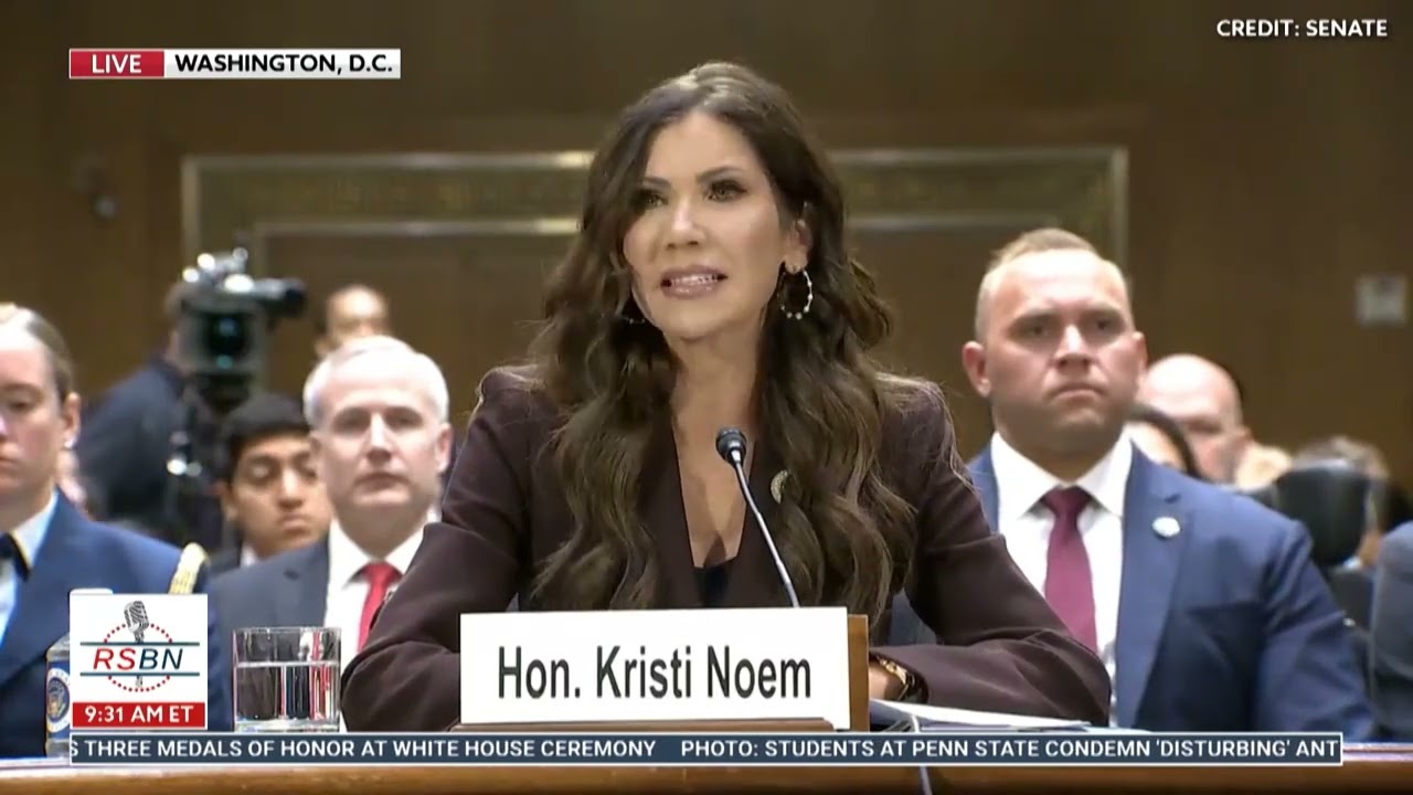 WATCH: Secretary Kristi Noem Deliivers Her Opening Statements on DHS - 03/03/26