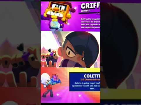 brawl stars,Colette, Edgar,Griff