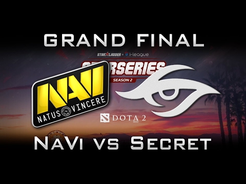 NaVi vs Secret Starladder i-League 2017 Gameplay (FULL GAME) - Dendi Perspective