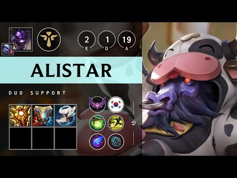 Alistar Support vs Braum - KR Master Patch 25.13