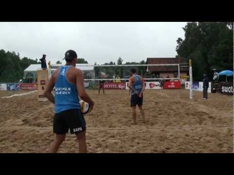 Boehm-Kapa [AUS] vs Bogatov-Barsouk [RUS] Q R1 Mazury 2011