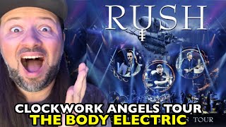 RUSH The Body Electric CLOCKWORK ANGELS TOUR LIVE | REACTION