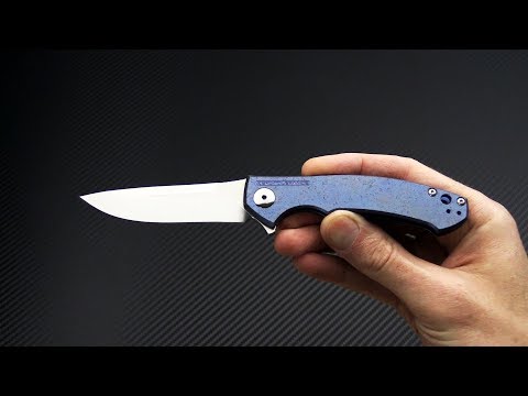 Zero Tolerance 0450 TiSurvival Blue Denim Anodized Titanium